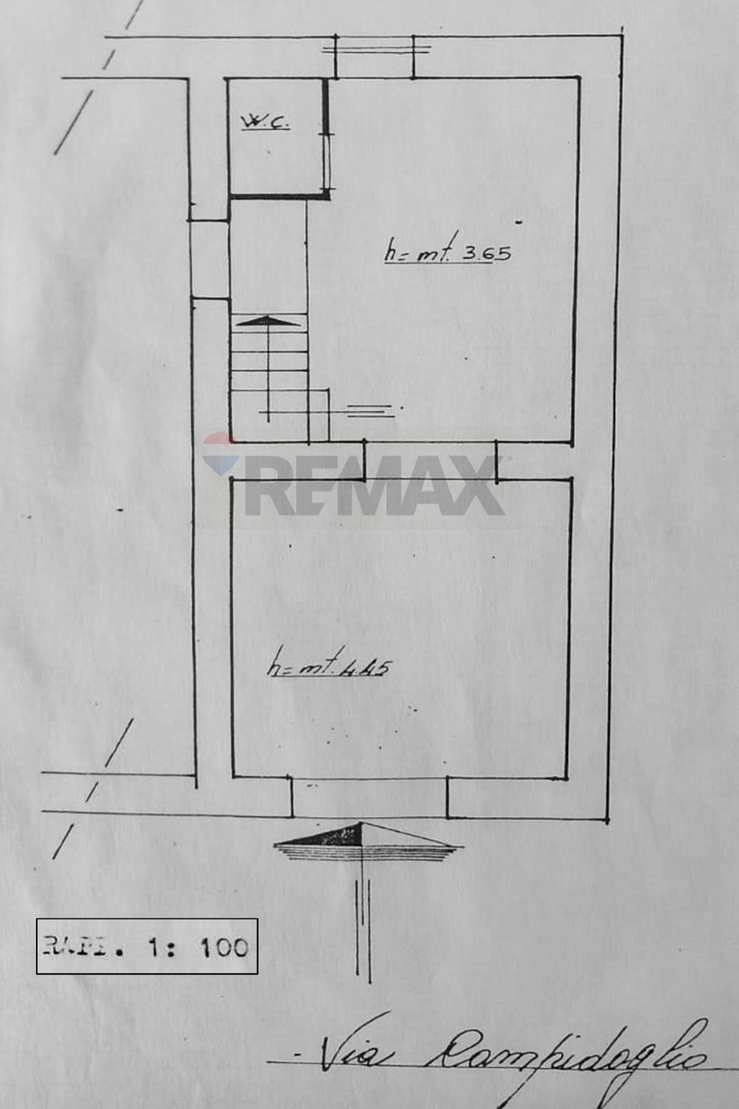 Pianta 2D - Shop via Campidoglio
 
100, Ceprano - floor plans 1
