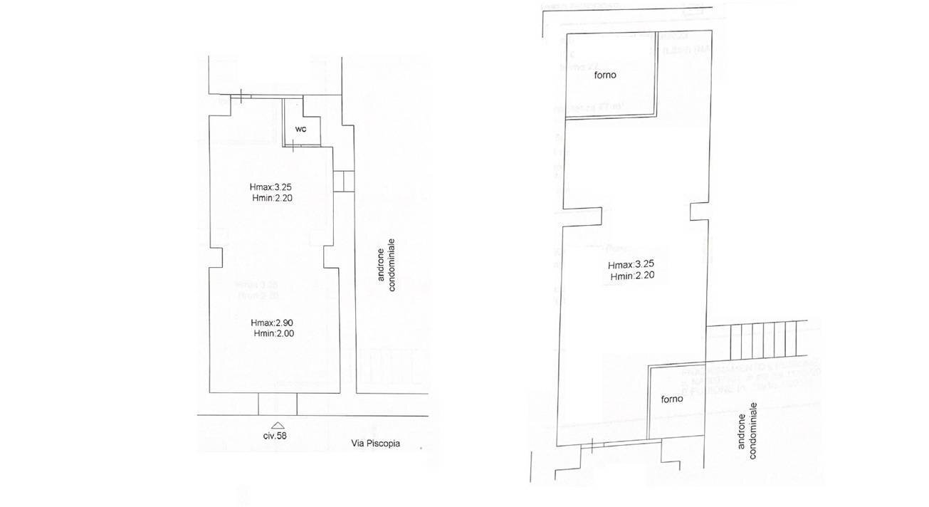 Foto 15 - Commercial Premises via piscopia
 
58, Torre del Greco - floor plans 1