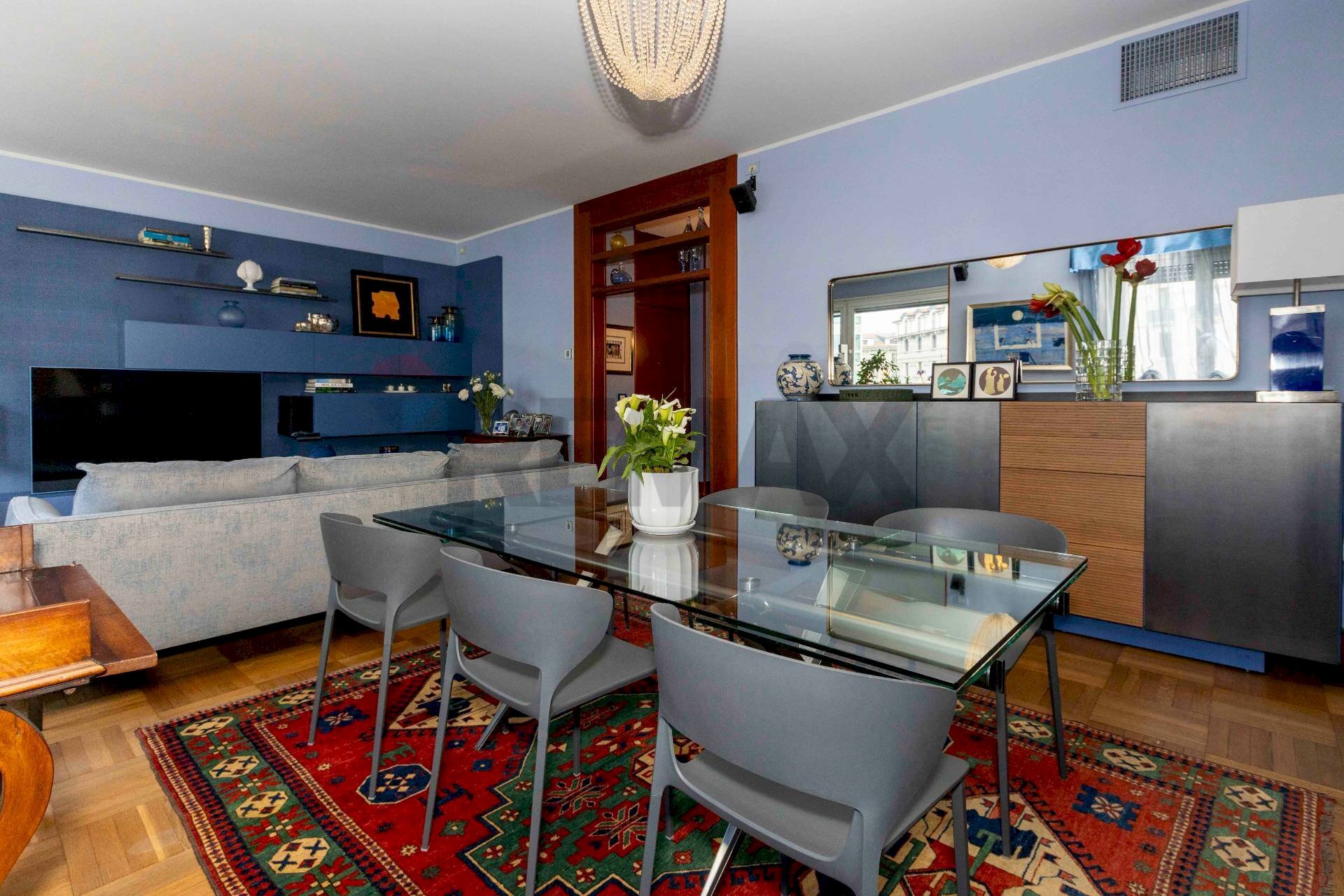 Sala da pranzo - Appartamento Via Andrea Doria
 
8, Milano - foto 3