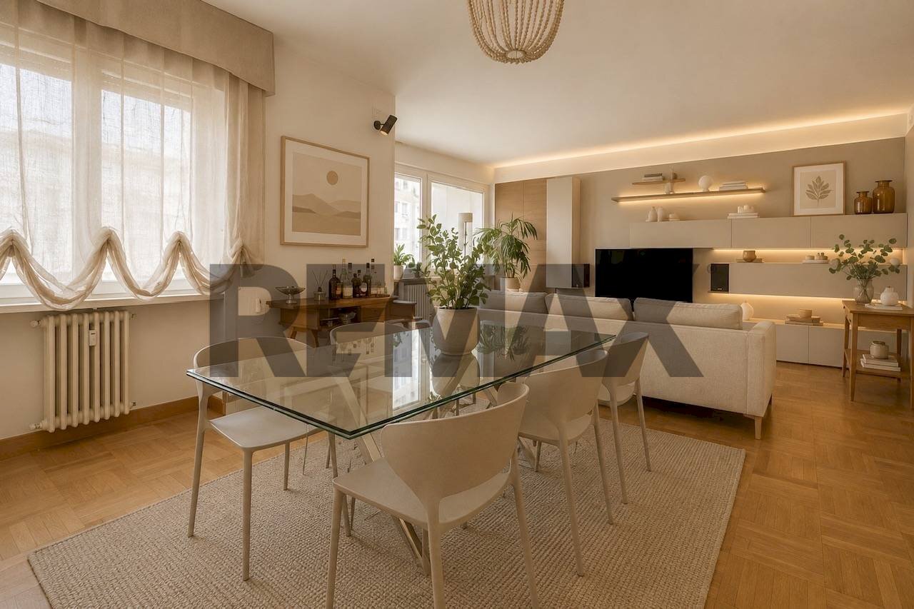 Sala da pranzo - Appartamento Via Andrea Doria
 
8, Milano - foto 1
