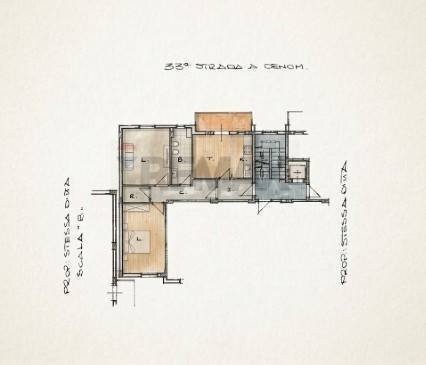 Pianta 2D - Trilocale VIA CECOSLOVACCHIA
 
7, Trani - planimetria 1