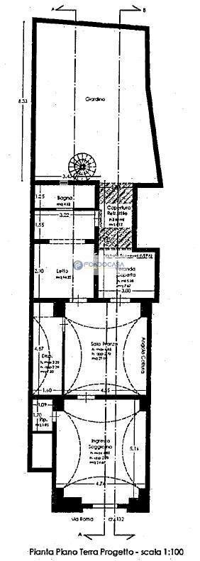 Foto 39 - Casa indipendente via Roma, Galatina - planimetria 1