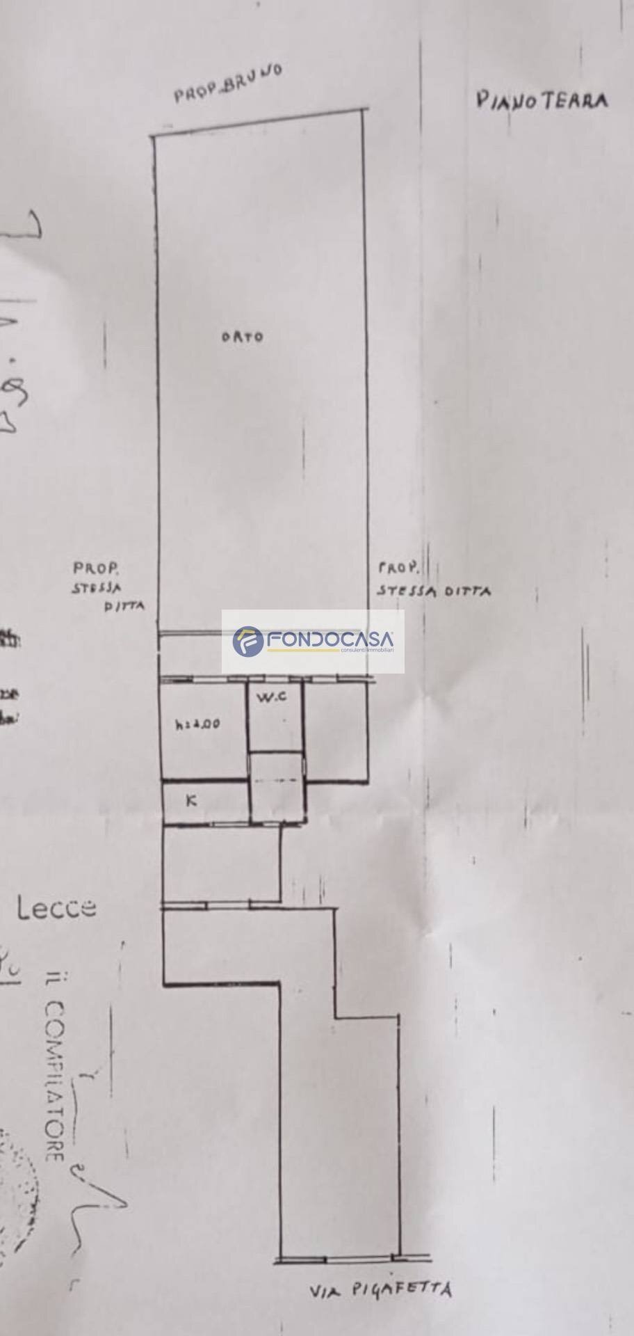 Foto 28 - Terraced Villa Via Antonio Pigafetta, Lecce - floor plans 1