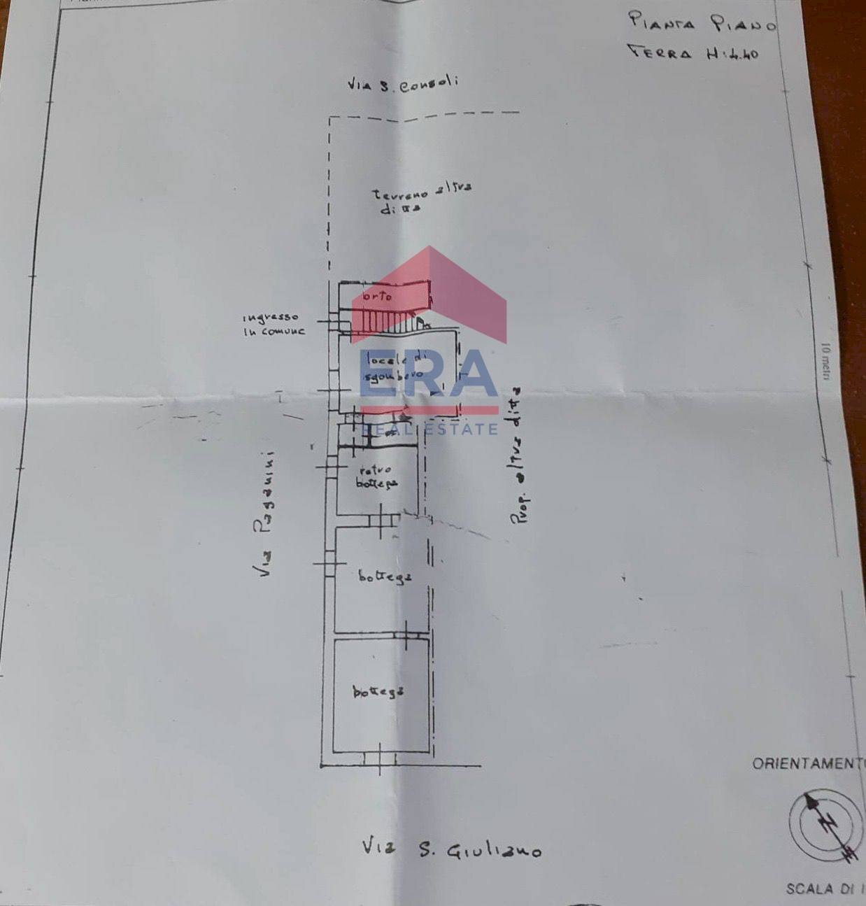 Foto 19 - Locale Commerciale via san giuliano
 
26, Trecastagni - planimetria 1