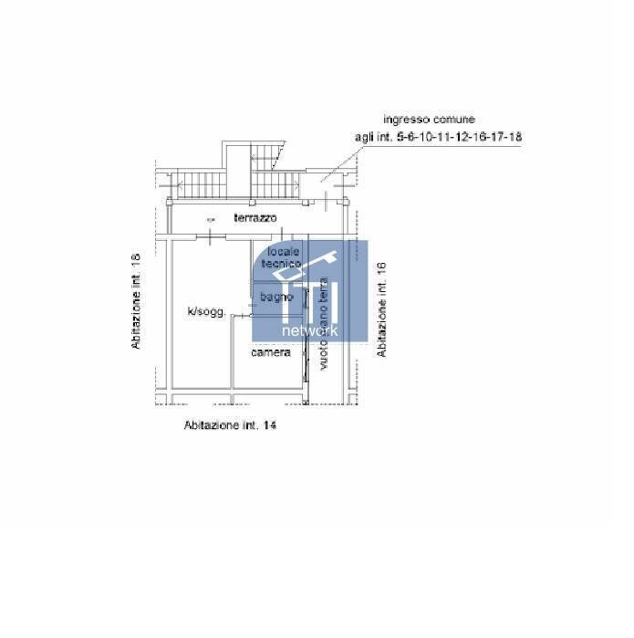 Foto 12 - Three-room apartment Via Agrigento, Ardea - floor plans 1