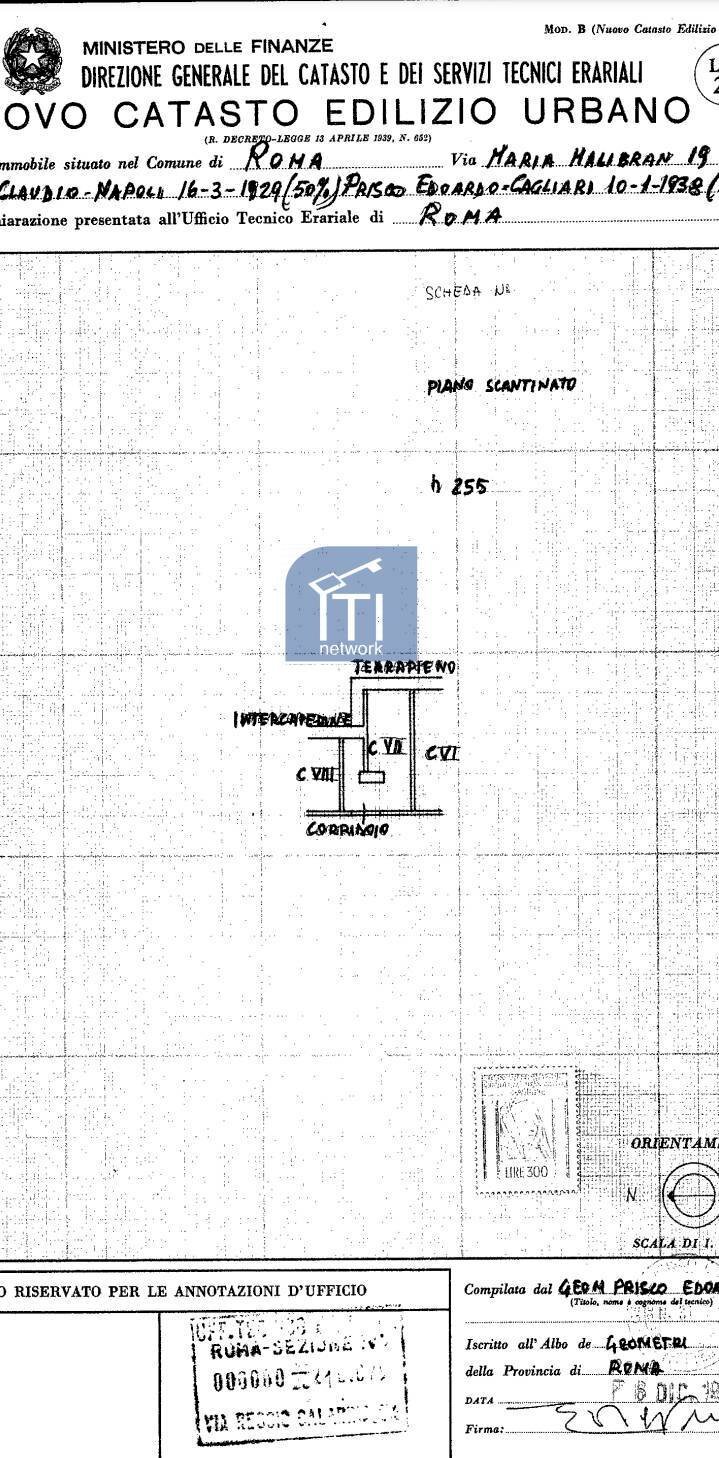 Foto 6 - Cantina / Solaio Via Maria Malibran
 
19, Roma - planimetria 1
