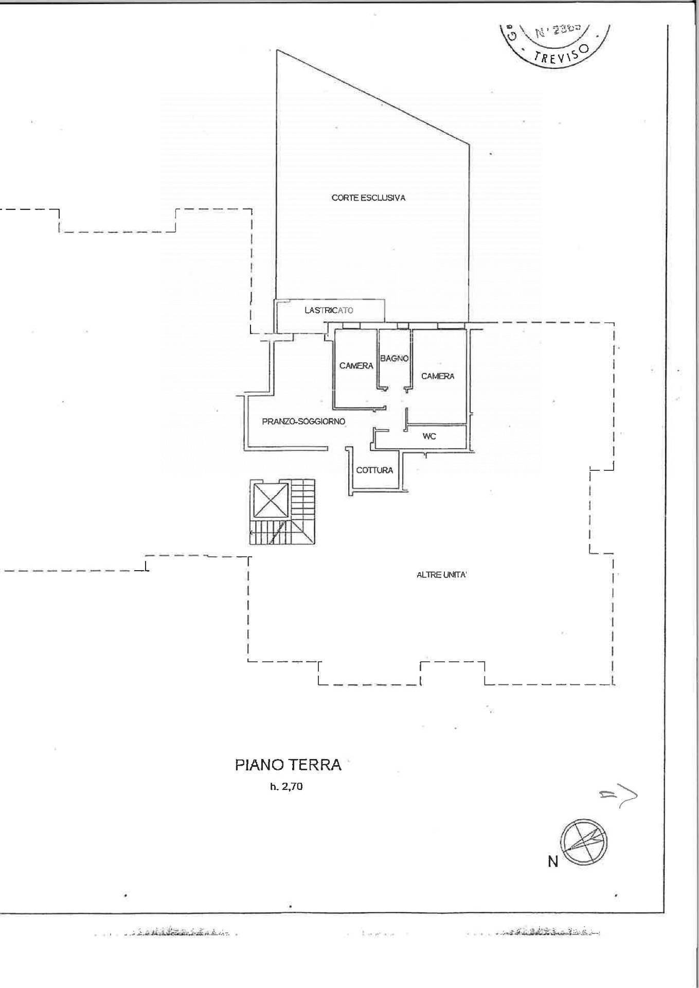 Foto 23 - Three-room apartment POSTUMIA, Silea - floor plans 1