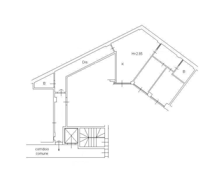 Foto 24 - Three-room apartment Viale Enrico Martini
 
9, Milano - floor plans 1