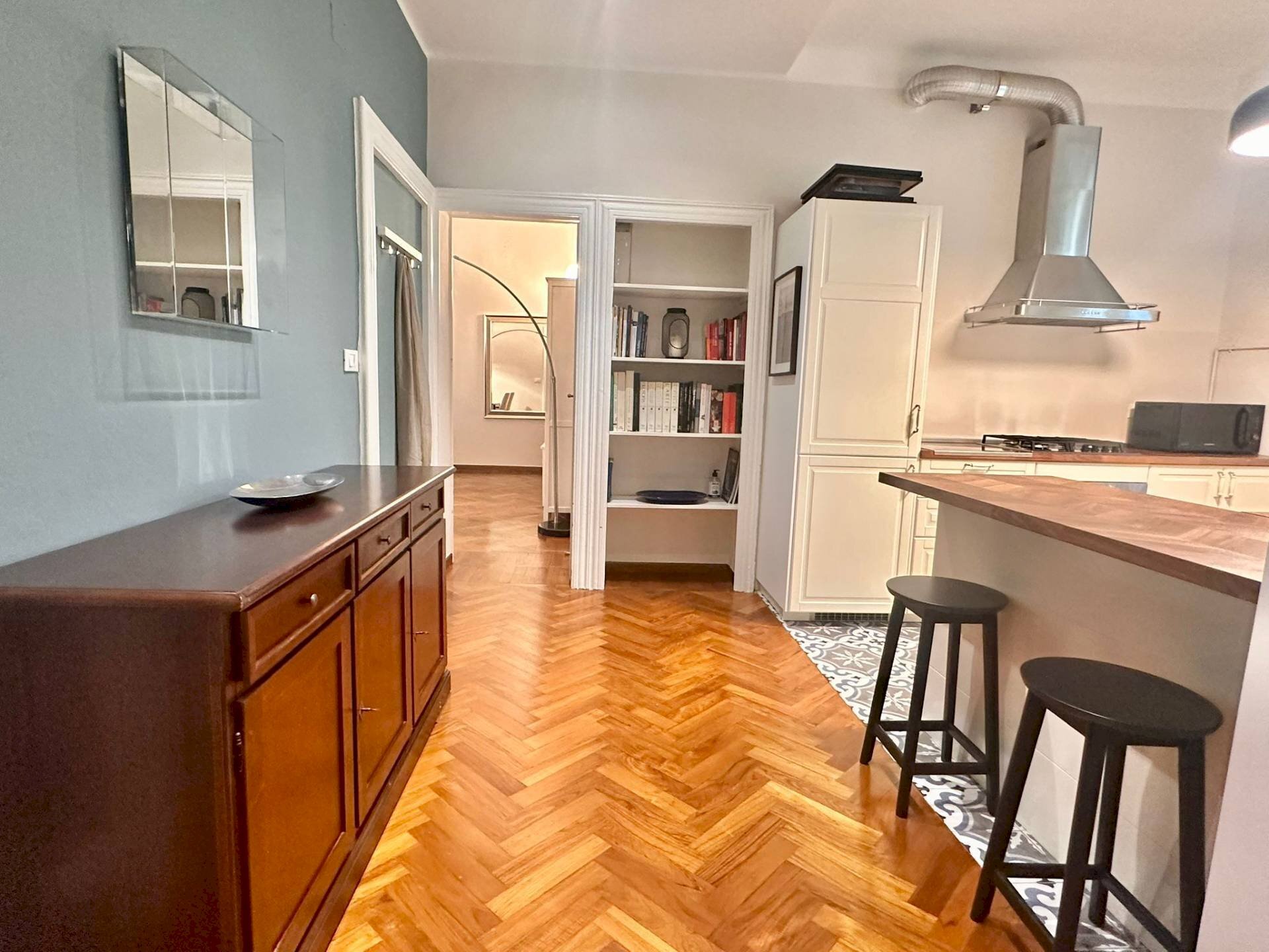 Ingresso e cucina - Appartamento Via Milazzo
 
6, Milano - foto 2