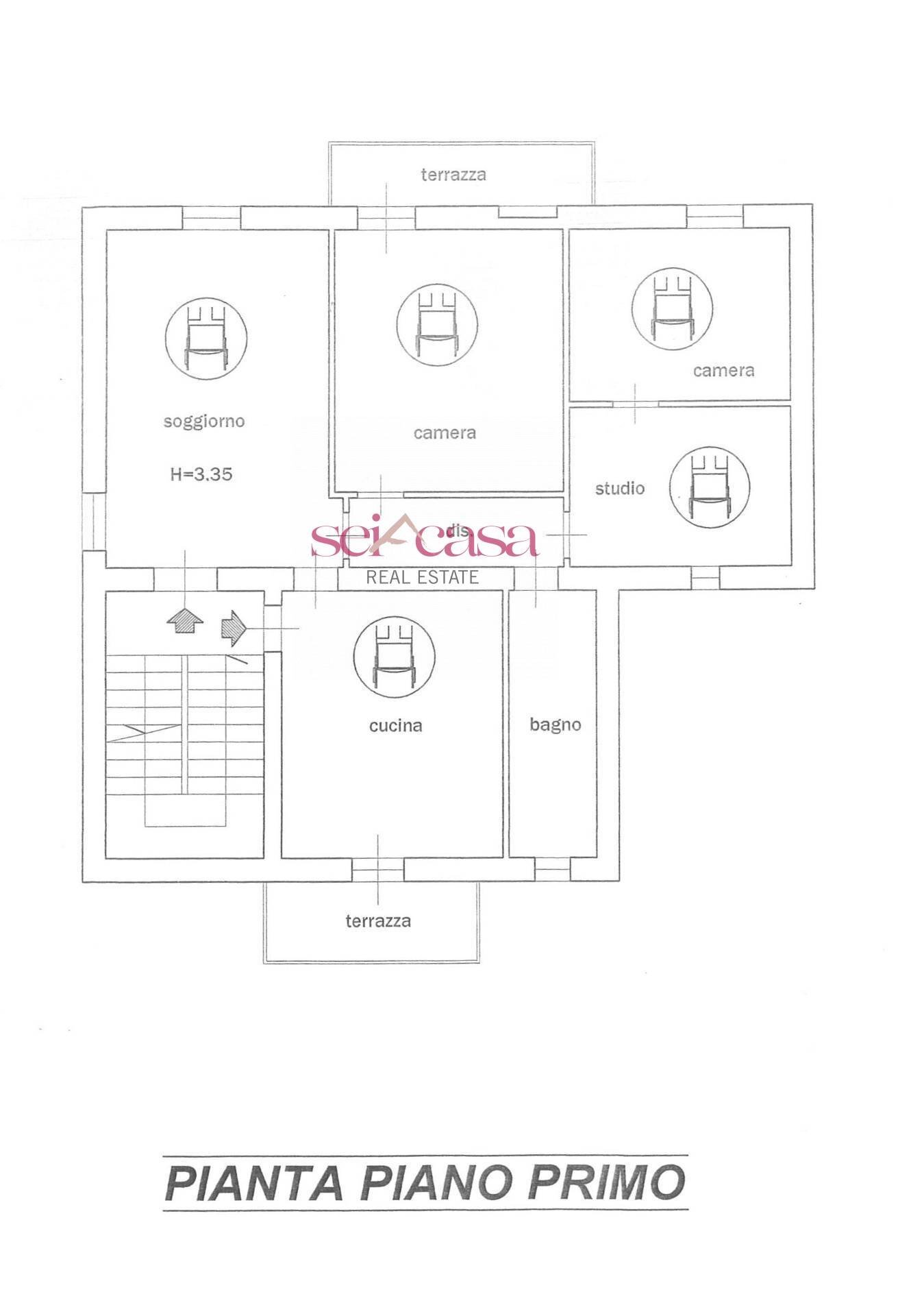 Foto 16 - Quadrilocale Grosseto - planimetria 1