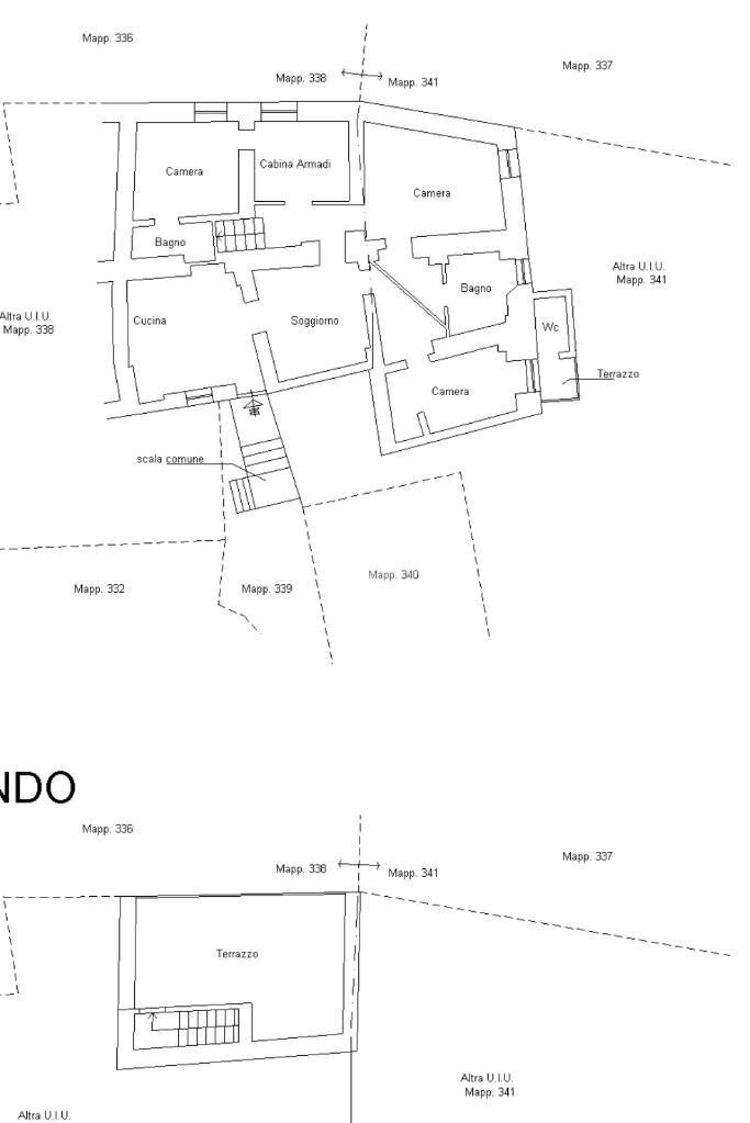 Rustico Via Dante Alighieri, Costarainera - planimetria 1