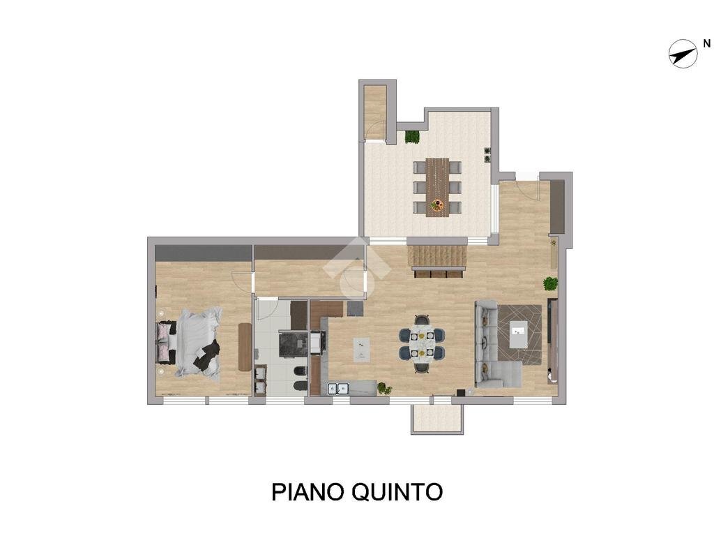 Apartment via emilia, San Lazzaro di Savena - floor plans 1