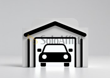 1-Crea una immagine icona nero su bianco intuitivo - Box Via Verona 16, Alba Adriatica - photo 1