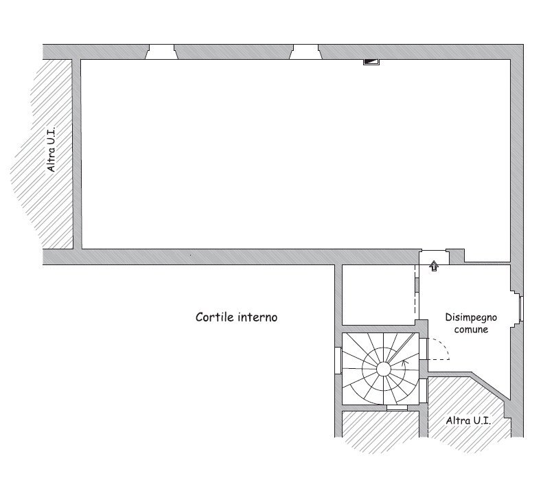 Planimetria.png - Magazzino Via Nosadella 45, Bologna (zona Centro Storico) - planimetria 1
