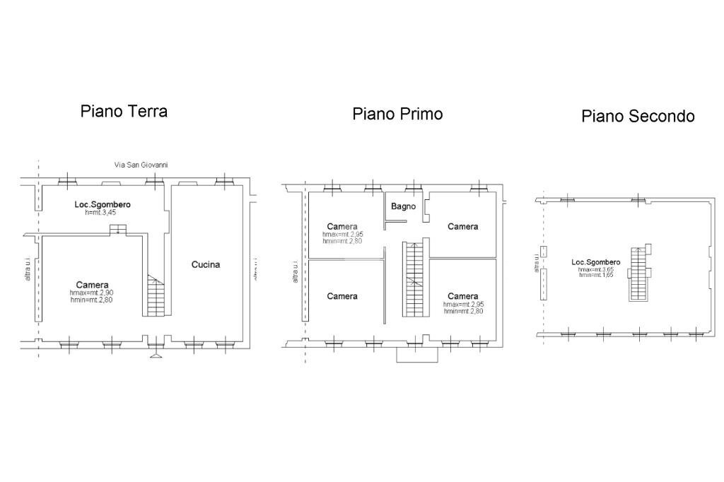 Rustico Via san giovanni, Riva presso Chieri - planimetria 1