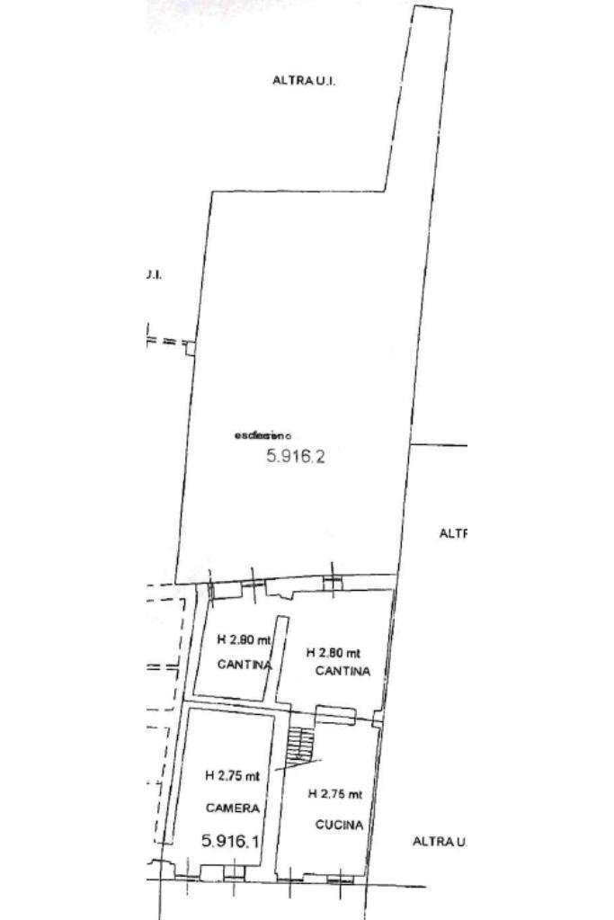 Semi-detached house Via Ponte Masino, Nole - floor plans 1
