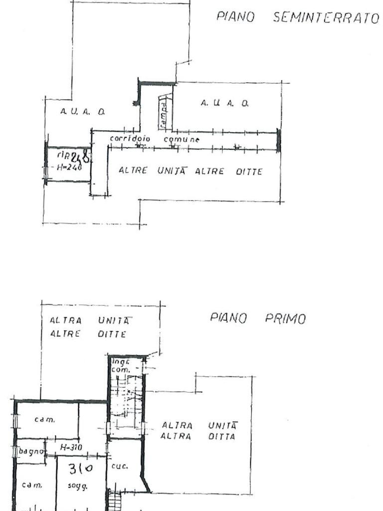 Quadrilocale Via Erasmo Gattamelata, Rimini - planimetria 1