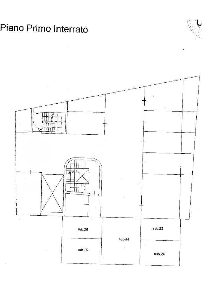 Posto Auto Corso Giuseppe Garibaldi, Milano (zona Moscova) - planimetria 1