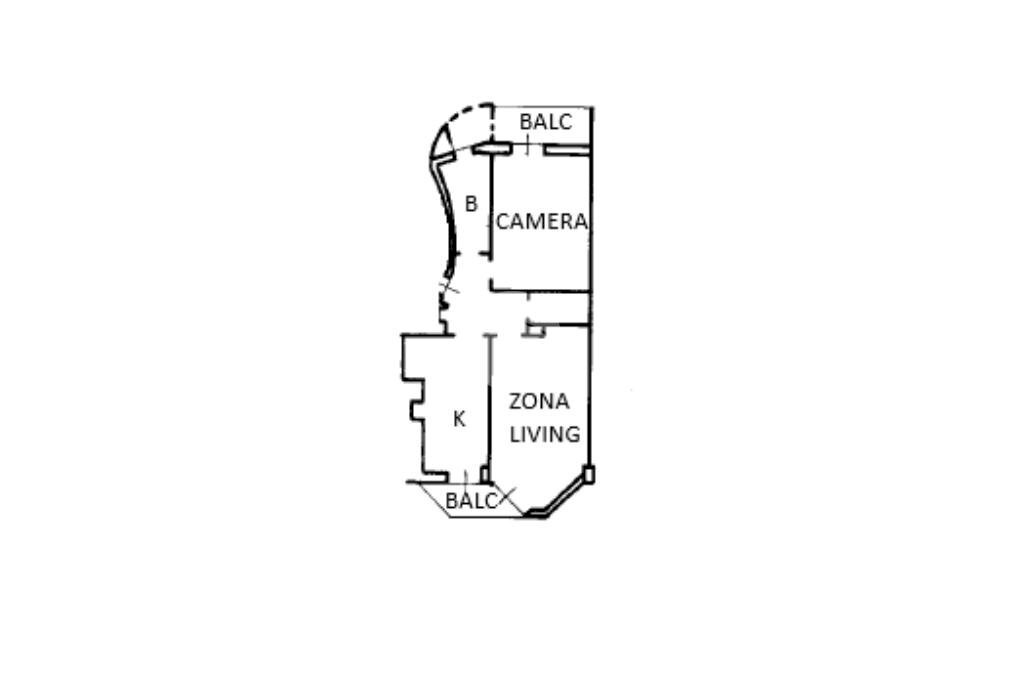 Trilocale Piazzale Siena, Milano - planimetria 1