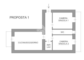 Trilocale Via Dante Di Nanni, Torino (zona Cenisia) - foto 22