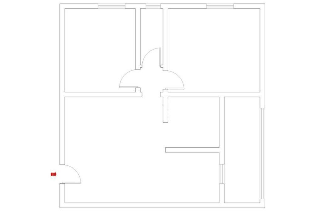 Trilocale Viale Virgilio, Ravenna (zona Lido Adriano) - planimetria 1