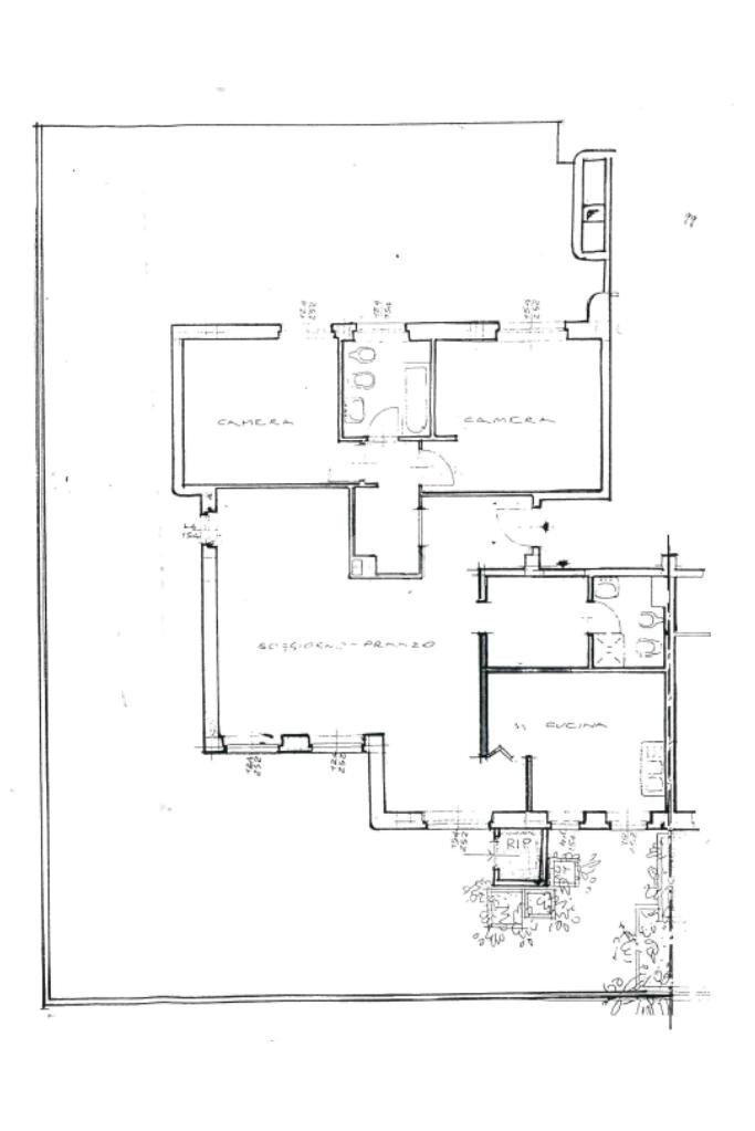 Three-room apartment Corso italia, Legnano - floor plans 1