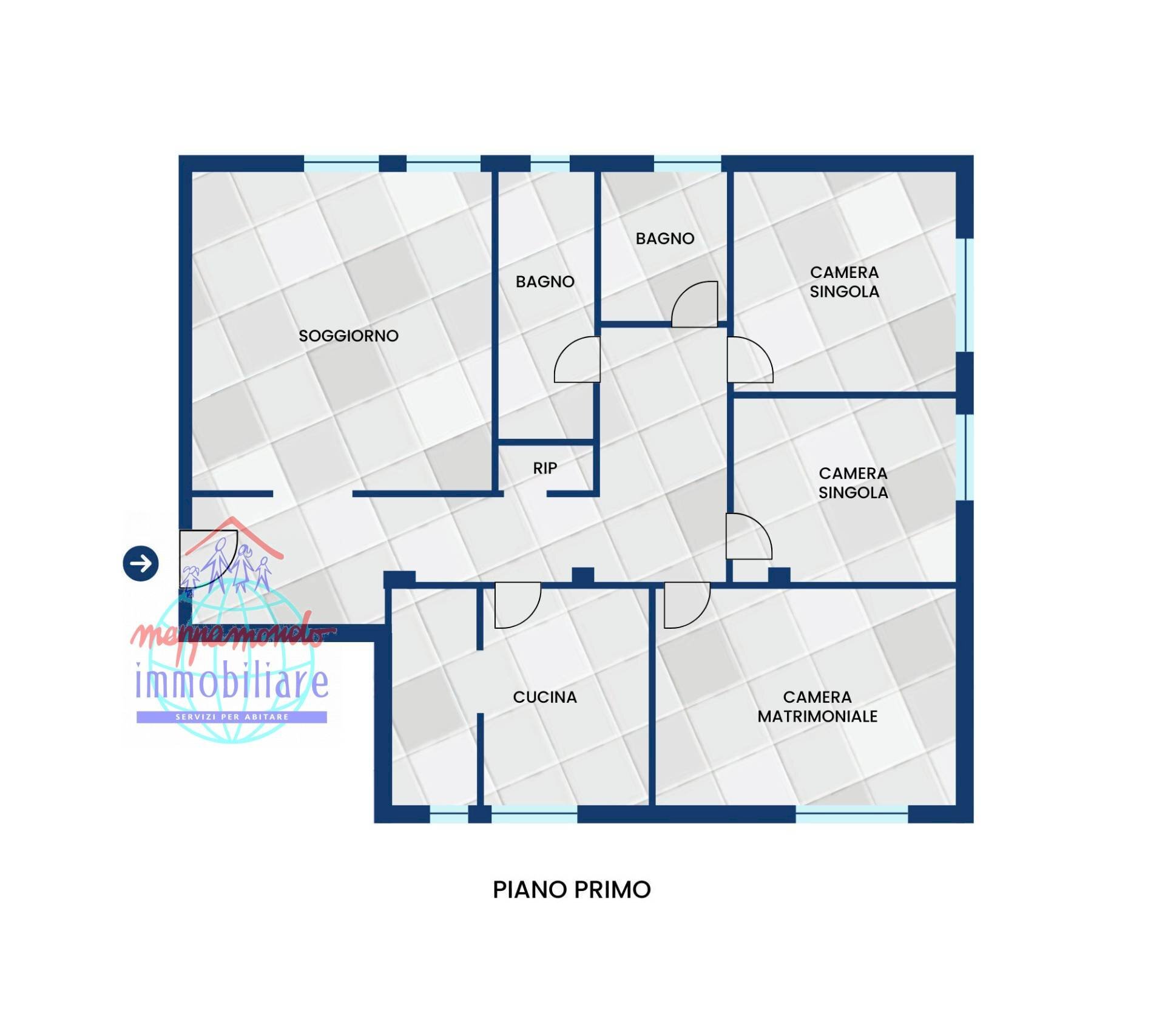 Foto 10 - Apartment VIA FRATELLI ROSSELLI
 
10, Cento - floor plans 1
