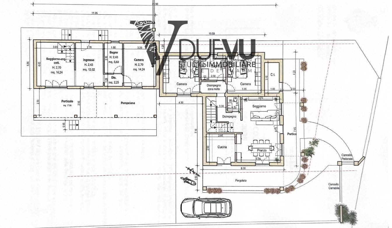Foto 25 - Casa semi indipendente Via Santa Maria al Rio, Pietrasanta - planimetria 1