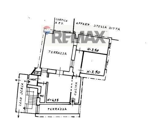 Pianta 2D - Four-room apartment via recupero
 
70, Catania - floor plans 1
