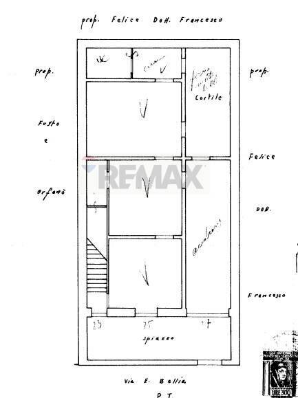 Pianta 2D - Casa indipendente Via Emanuele Bellia
 
250, Paterno - planimetria 1
