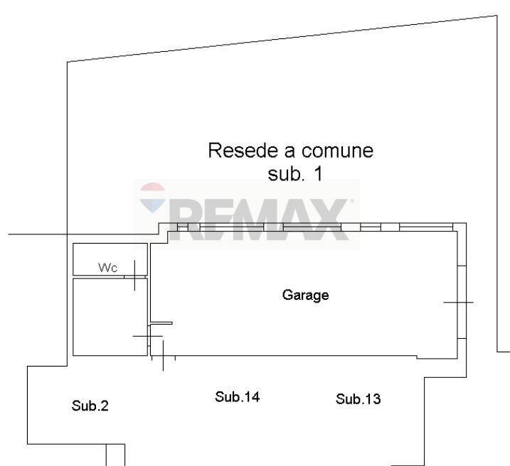 Pianta 2D - Attico Cavriglia - planimetria 1