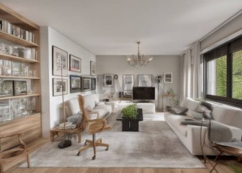 Soggiorno - Four-room apartment Piazza Cinque Giornate, Arese - photo 9