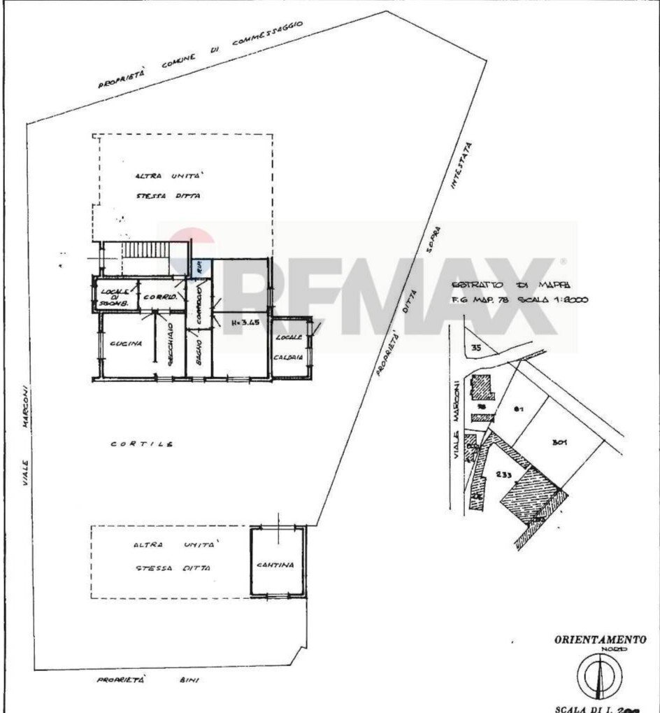 Foto 27 - Quadrilocale Via Marconi
 
15, Commessaggio - planimetria 1