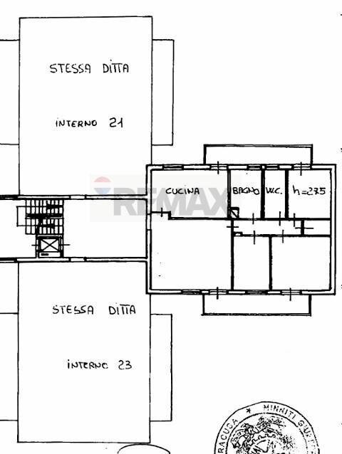 Pianta 2D - Appartamento VIA SALSO
 
98, Priolo Gargallo - planimetria 1