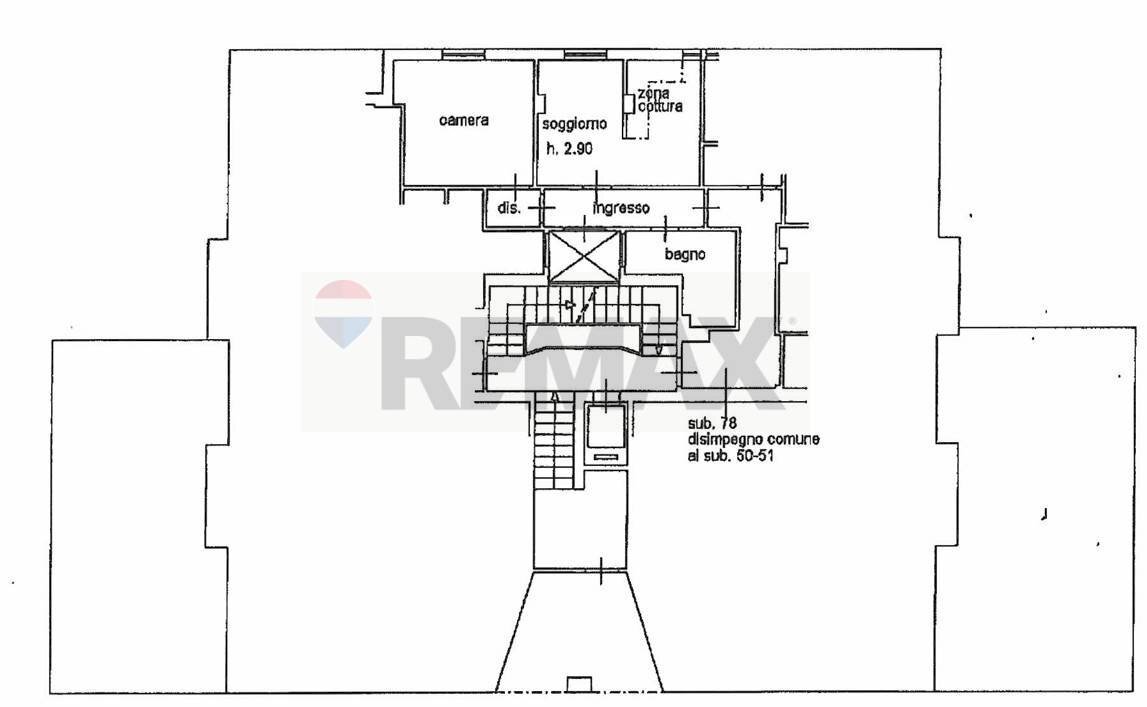 Pianta 2D - Two-room apartment Via Matteotti
 
18, Salsomaggiore Terme - floor plans 1