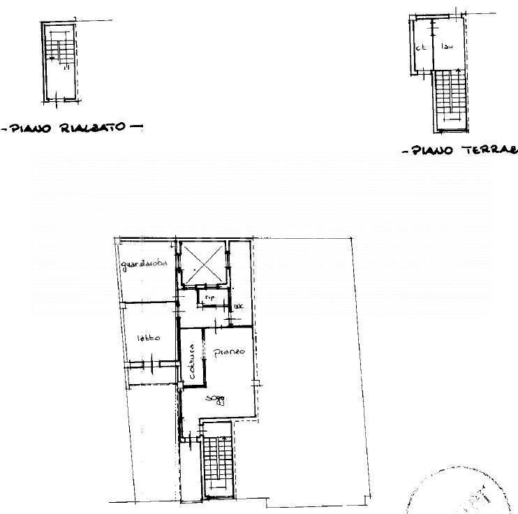 Foto 18 - Casa indipendente Via Mascagni
 
37/A, Tuglie - planimetria 1