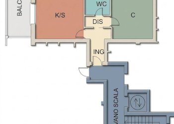 Foto 1 - Two-room apartment via Fratelli Cervi
 
45, Trezzano Rosa - photo 1