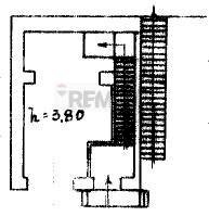 Pianta 2D - Appartamento via Campo sportivo
 
12, Ponte - planimetria 1