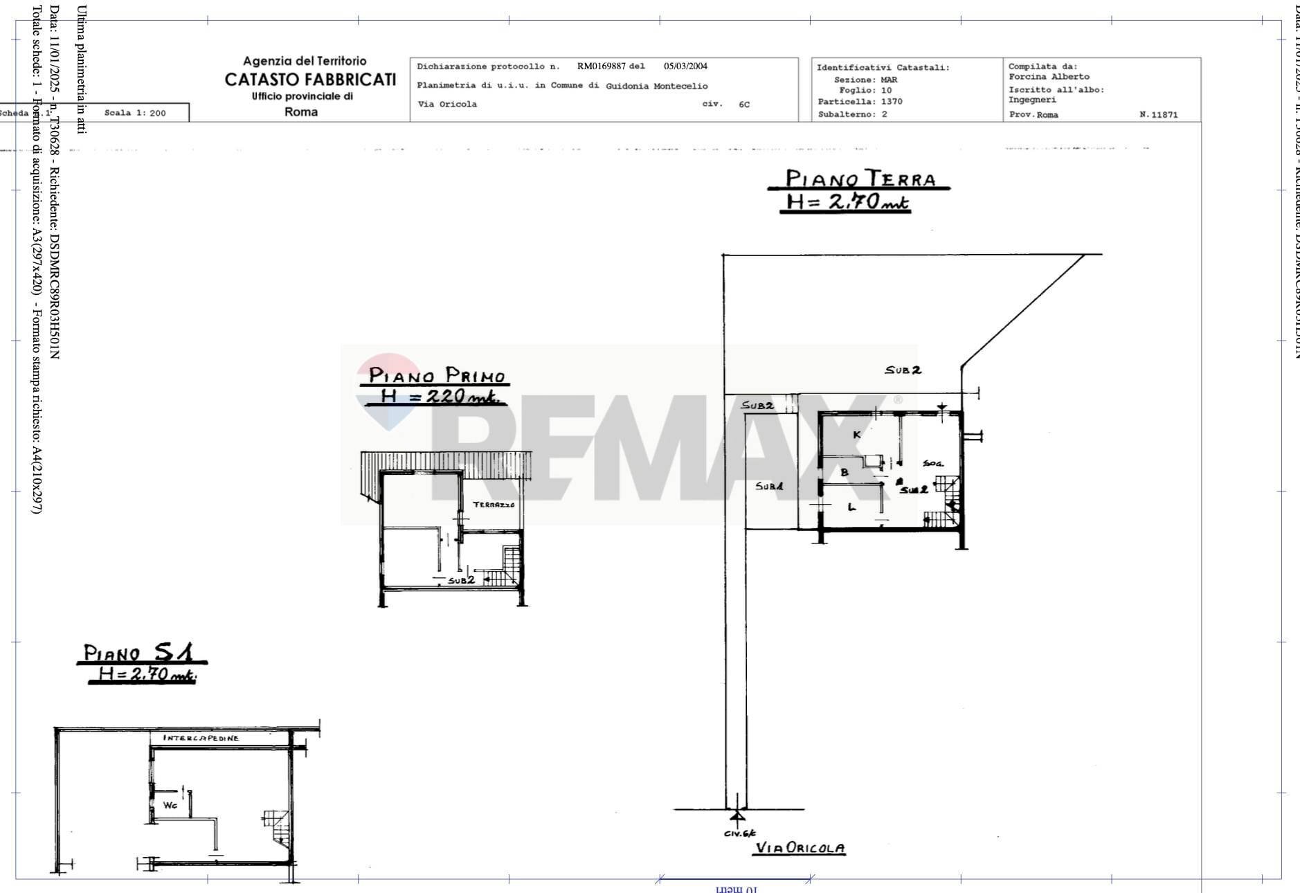Pianta 2D - Casa semi indipendente via Oricola
 
6C, Guidonia Montecelio - planimetria 1