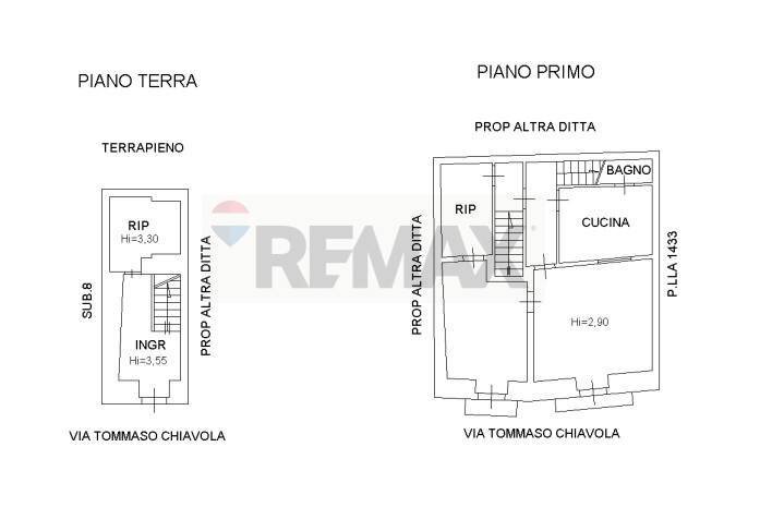 Pianta 2D - Casa indipendente Chiaramonte Gulfi - planimetria 1
