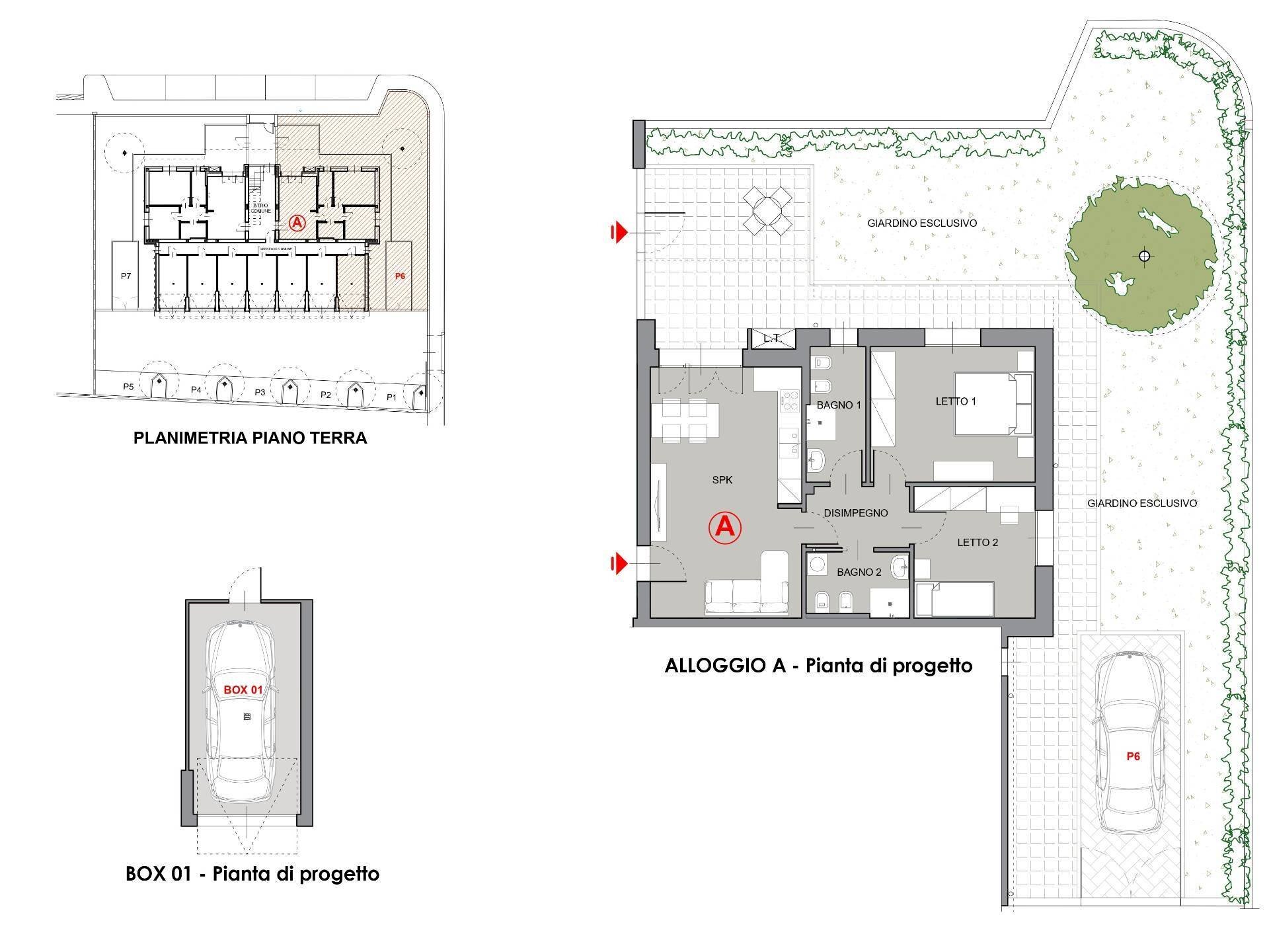 Foto 3 - Three-room apartment Vicolo Pasqualino angolo Via Arrigo Pallotti, Bentivoglio - photo 3