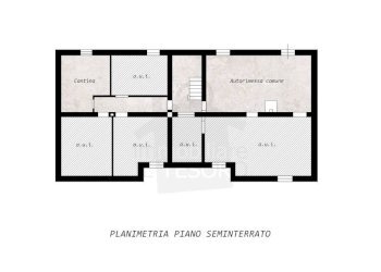 Planimetria - Quadrilocale via Ippolito Nievo, 4, Rimini - foto 36