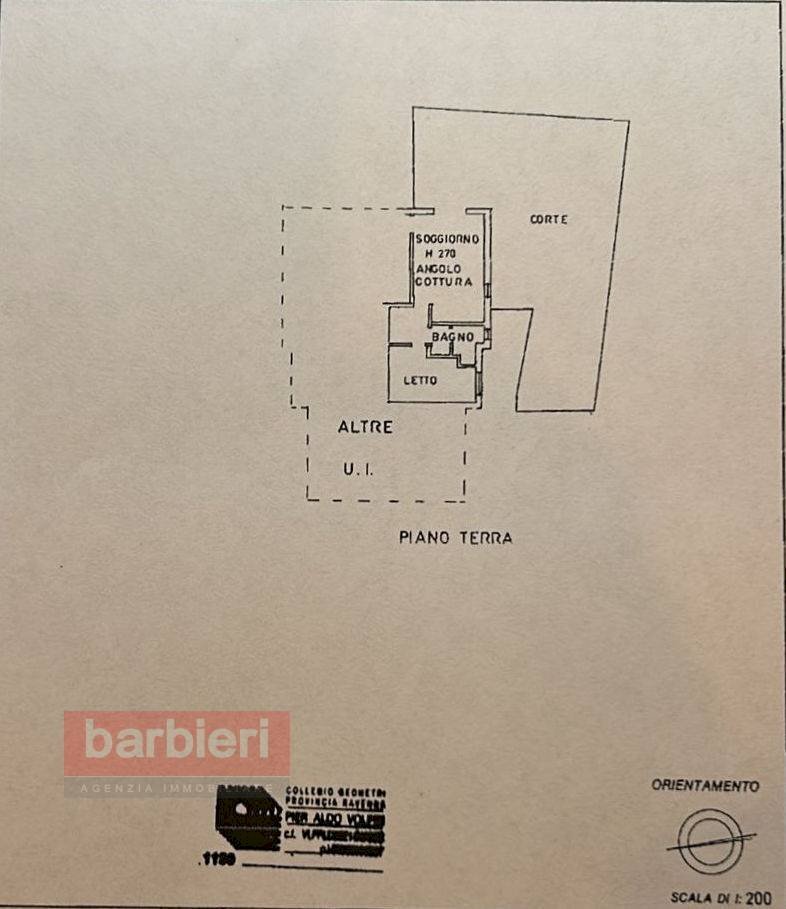 Foto 36 - Bilocale via del veronese
 
18, Cervia - planimetria 1