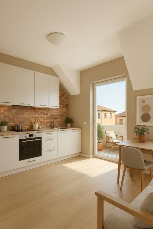 Cucina - Bilocale vico delle Monachette, Genova - foto 3