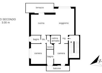 Planimetria - Quadrilocale via Italia, 4, San Mauro Torinese - foto 32