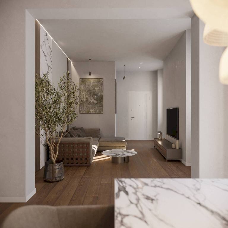 Salone - Appartamento piazza Giuseppe Garibaldi, 9, Monza - foto 1