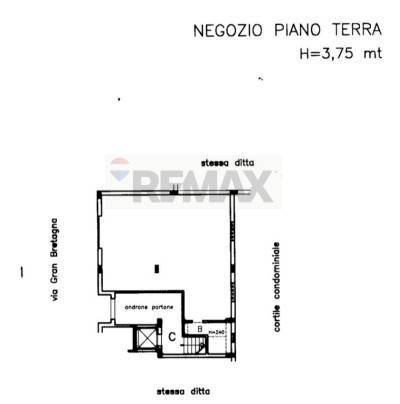 Pianta 2D - Two-room apartment Via Gran Bretagna
 
2/A, Trani - floor plans 1