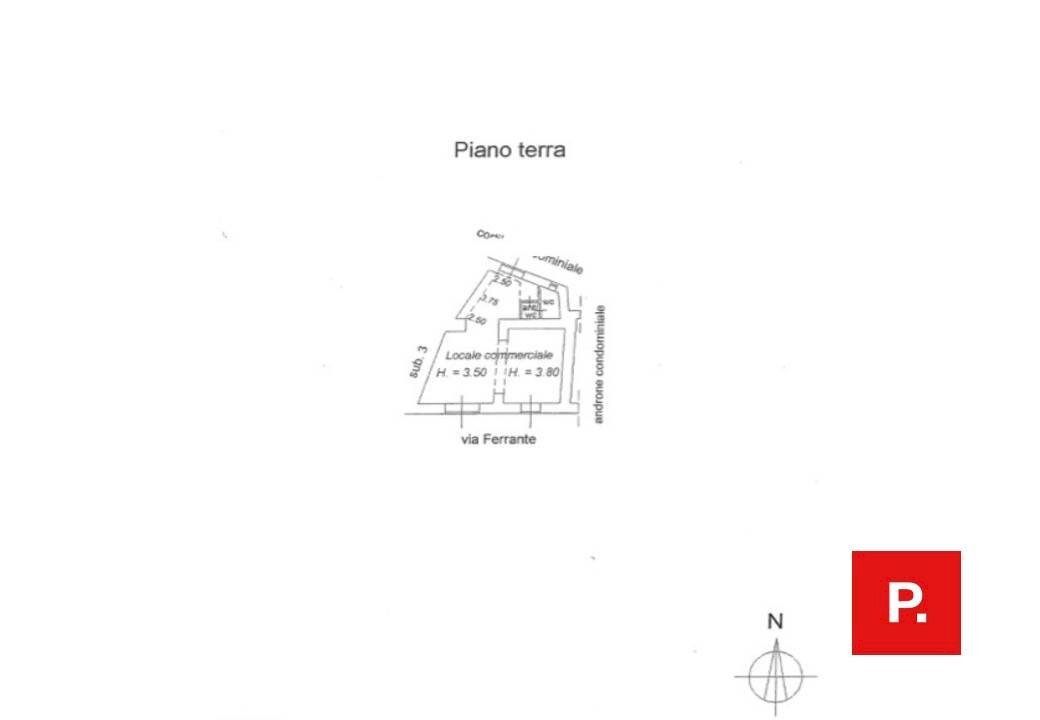 Foto 32 - Locale Commerciale VIA FERRANTE
 
7, Caserta - planimetria 1