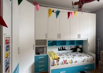 Camera da letto - Trilocale via Montebello, 47, Pinerolo - foto 13