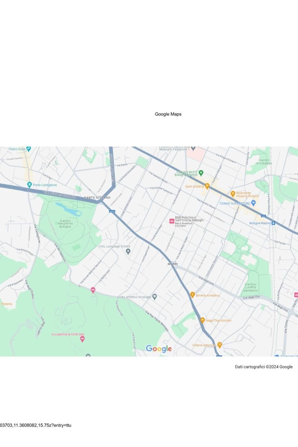Villa via Adolfo Albertazzi, Bologna (neighborhood Murri) - floor plans 1